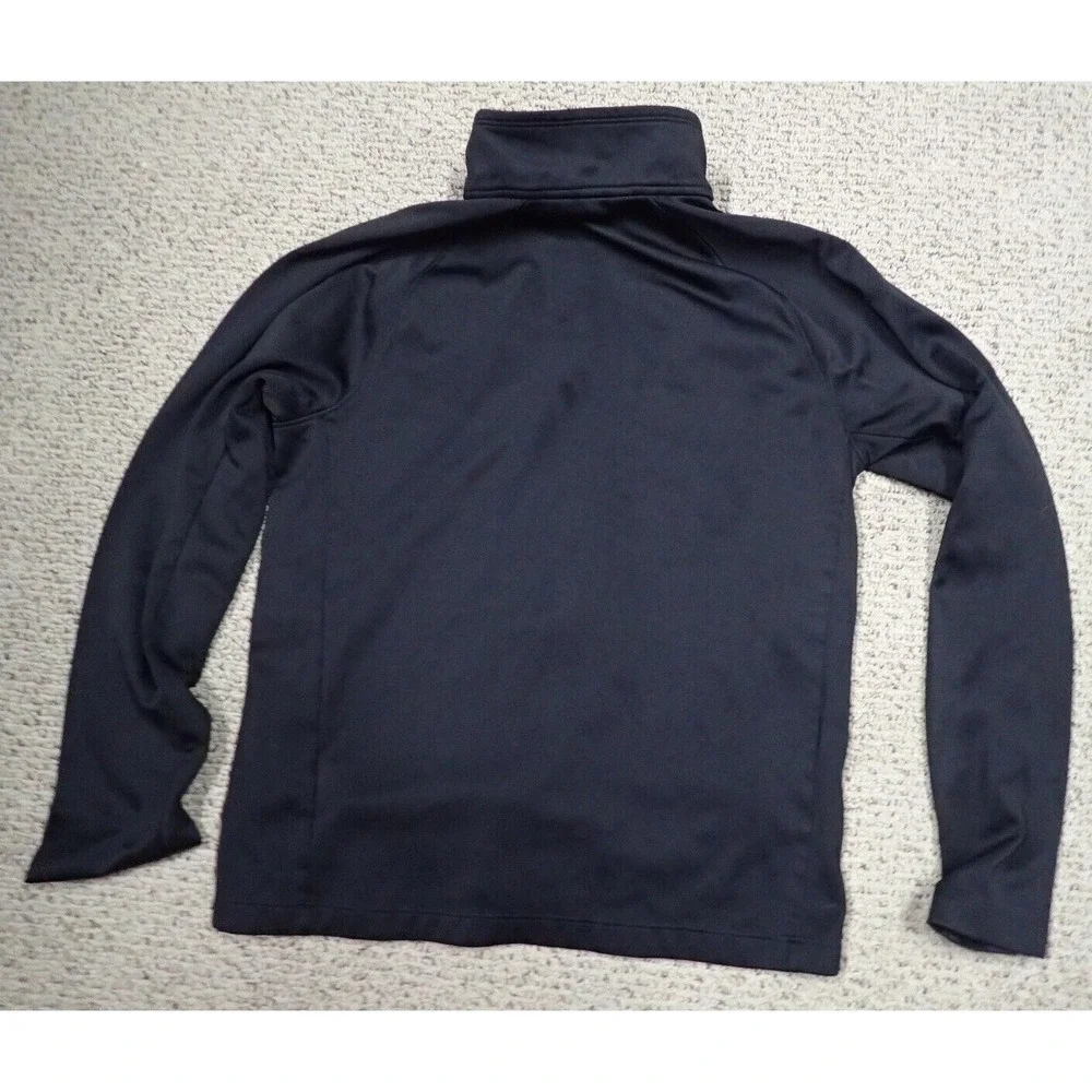 The North Face Full Zip Jacket Mens Medium Black Excellent Lightweight Active
